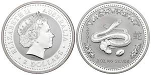 AUSTRALIA. 2 Dollar (Ar. 62,82g/49mm). 2001. ... 