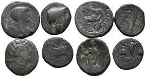 ANCIENT GREECE. Lot consisting of 4 Greek ... 
