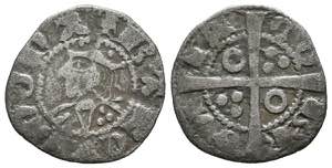 JAIME II (1291-1327). Dinero. (Ve. ... 