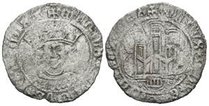 HENRY IV (1454-1474). Cuartillo (Ve. 3.20g / ... 