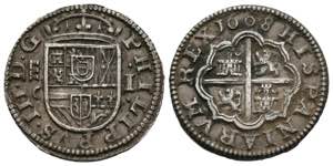FELIPE III (1598-1621). 1 Real (Ar. ... 