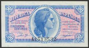 50 cents. 1937. Series A. (Edifil ... 