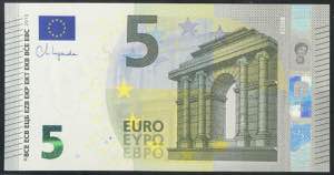 5 Euros. 1 de Mayo de 2013. Firma Lagarde. ... 