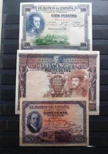 Beautiful set of 58 banknotes from the Bank ... 
