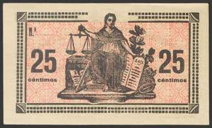 ALBOX (ALMERIA). 25 Céntimos. 5 ... 