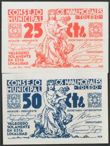 NAVALMORALES (TOLEDO). 25 Céntimos y 50 ... 
