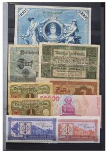 WORLD (EUROPE). Set of 120 banknotes from ... 