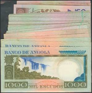 ANGOLA. Set of 30 banknotes, ... 