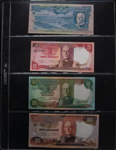 ANGOLA. Interesting set of 42 banknotes. ... 