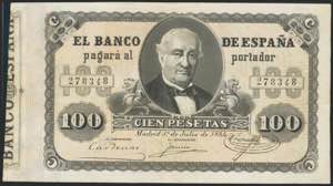 100 pesetas. July 1, 1884. (Edifil 2021: ... 