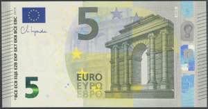 5 Euros. 2 de Mayo de 2013. Firma Christine ... 