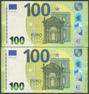 100 Euros. 28 de Mayo de 2019. Pareja ... 