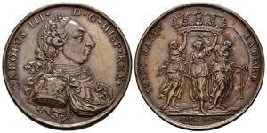 CARLOS III (1759-1788). Prize of the School ... 
