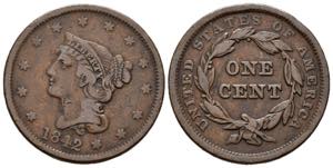 USA. 1 Large Cents (Ae. 10.27g / 28mm). ... 