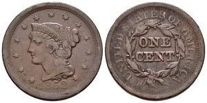 USA. 1 Large Cents (Ae. 10.49g / 28mm). ... 