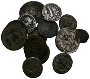 ROMAN EMPIRE. Lot consisting of 14 coins, 9 ... 