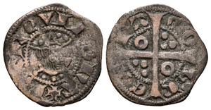 JAUME II (1291-1327). Money (Ve. 1.12g / ... 