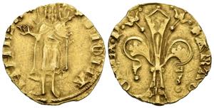 PERE III (1336-1387). Florin. (Au 3.37g / ... 