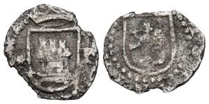 FELIPE II (1556-1598). 1/4 of Real (Ar. ... 