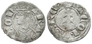 JAIME II (1297-1327). Money. (Ve. 0.87g / ... 