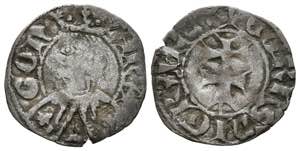 PEDRO IV (1336-1387). Money. (Ve. 0.71g / ... 
