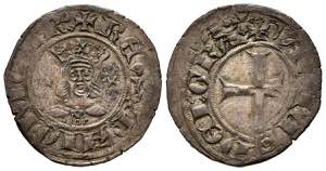 SANCHO I (1311-1324). Double (See 1.75g / ... 