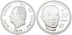 JUAN CARLOS I (1975-2014). 10 Euros. (Ar. ... 