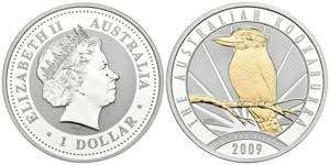 AUSTRALIA. 1 Dollar (Ar.31,69g/40mm). 2009. ... 