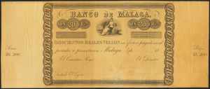 200 Reales de Vellón. September 24, 1856. ... 