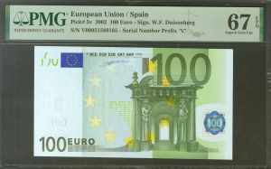 100 euros. January 1, 2002. Signature ... 