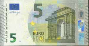 5 euros. May 2, 2013. Draghi signature. ... 