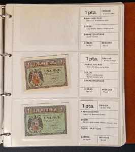 Precious set of banknotes from the Bank of ... 