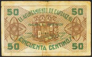 CARTAGENA (MURCIA). 50 cents. June 1937. ... 