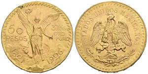 MEXICO. 50 Pesos. (Au. 41,59g/37mm). 1926. ... 