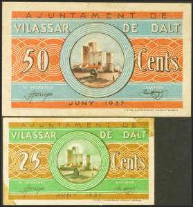 VILASSAR DE DALT (BARCELONA). 25 cents and ... 
