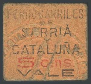 5 Cent voucher for the Sarriá and Catalonia ... 