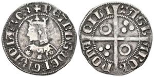 PEDRO III (1336-1387). Croat (Ar. ... 