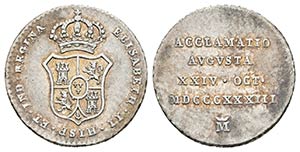 ISABEL II. Medalla de proclamación. 1833. ... 