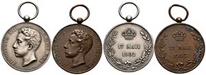ALFONSO XII. Medalla. 1902. Tipo bronce y ... 