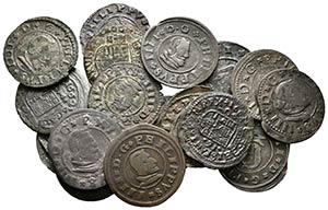 FELIPE IV. Lote compuesto por 19 monedas de ... 