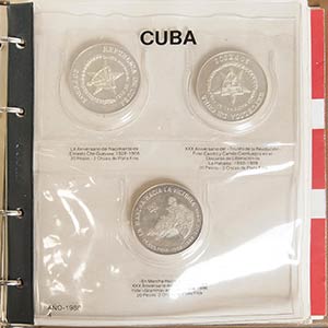 CUBA. Lote compuesto por 103 monedas ... 