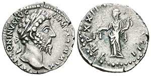 MARCO AURELIO. Denario. 167-168 d.C. Roma. ... 