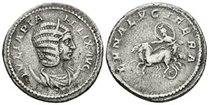 JULIA DOMNA. Antoniniano. 215-217 d.C. Roma. ... 