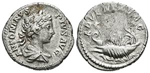 CARACALLA. Denario. 201-206 d.C. Roma. A/ ... 