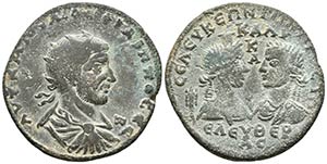 FILIPO I. Ae35. ¿Medallón?. 244-249 d.C. ... 