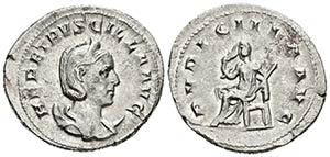 HERENNIA ETRUSCILLA. Antoniniano. 249-251 ... 
