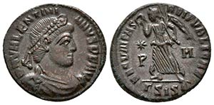 VALENTINIANO I. Centenional. 367-375 d.C. ... 