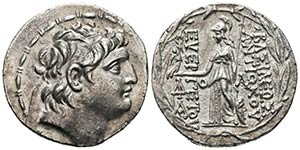 ANTIOCHOS VII. Tetradracma. 138-129 a.C. ... 