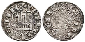 ALFONSO X. Novén. (1252-1284). León. AB ... 