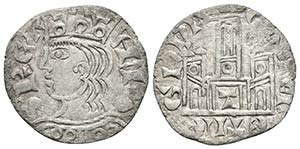 ALFONSO XI. Cornado. (1312-1350). Toledo, T ... 